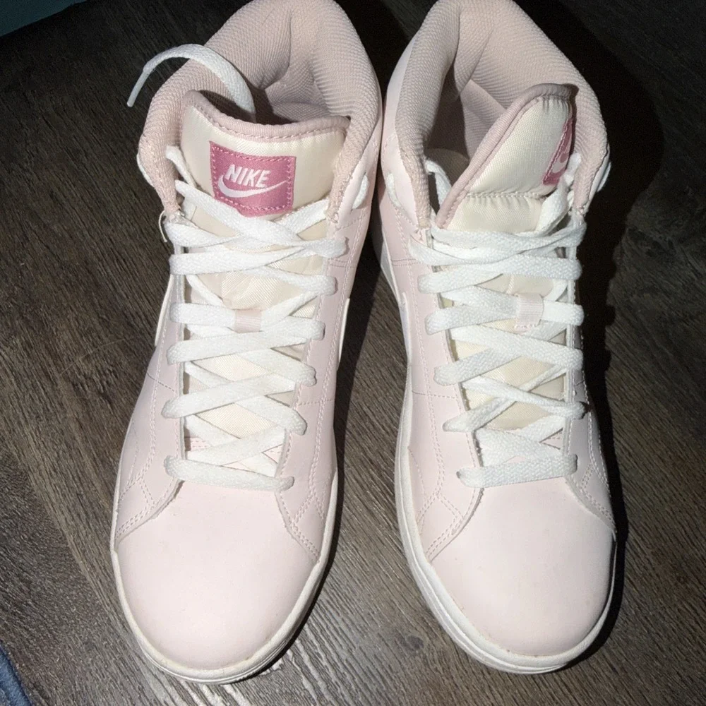 Nike Court Royale 2 Mid Women's Sneakers Light Soft Pink Shoes 9